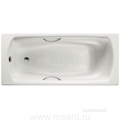 Стальная ванна Roca Swing Plus 236755000 170x75см 