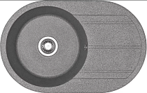 Мойка кухонная AQUATON Амира серая