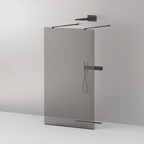 Душевая перегородка Cezares Liberta-L-2-120-GR-NERO