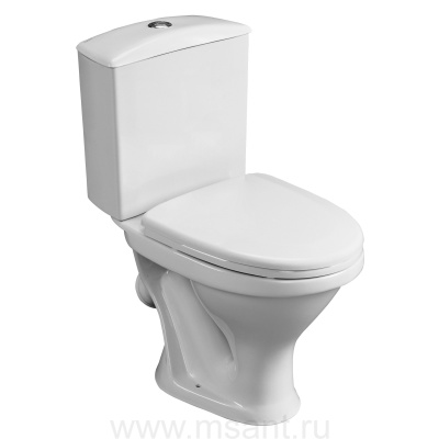 Унитаз-компакт Santeri Вест 1P2018S0000BF белый