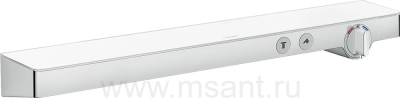 Термостат Hansgrohe ShowerTablet Select 13184400 для душа, белый - хром