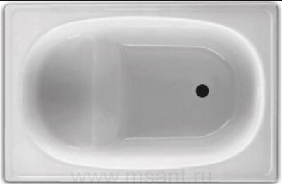 Стальная ванна Europa Mini B05E BLB 105х70