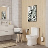 Унитаз-компакт IDDIS Drum DRU2DSEi24 безободковый с сиденьем из дюропласта с Soft Close 