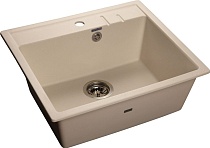 Мойка кухонная GranFest Quadro GF-Q560 белая