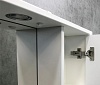 Мебель для ванной Comforty Модена М 75, напольная, белая матовая с раковиной Quadro 75