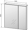 Мебель для ванной Marka One Mix 70П с 2 ящиками, бетон, push