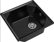 Мойка кухонная GranFest Unique U-500 черная
