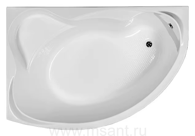 Акриловая ванна Aquanet Jamaica 160x100 L 