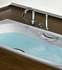 Чугунная ванна Roca Malibu 2334G0000 160x70см, с отверстиями для ручек