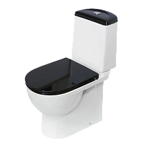 Унитаз-компакт SANITA LUXE Best Comfort Черный S1