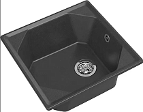Мойка кухонная GranFest Unique U-500 графит