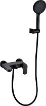 Смеситель Boheme Spectre 453-B для ванны с душем, чёрный