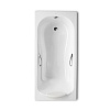 Чугунная ванна Roca Haiti 2332G000R 150х80см, с отверстиями для ручек