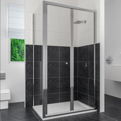 Душевой уголок RGW Classic CL-41 (760-810)x700x1850 профиль хром