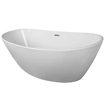 Ванна акриловая Azario EASTON 180x82 с белыми внешними стенками, сифоном и металлической рамой