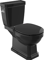 Унитаз-компакт Roca Carmen 3420A7560 черный