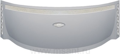 Фронтальная панель с декоративной вставкой Swarovski и вставками Арт-мозаика Radomir Сорренто 3 130x130