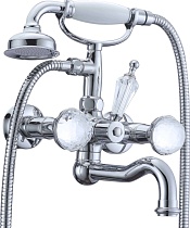 Смеситель Boheme Brillante Presente 353 для ванны с душем