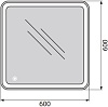 Зеркало BelBagno SPC-MAR-600-600-LED-TCH