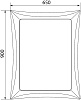 Мебель для ванной Marka One Elegant 80П white