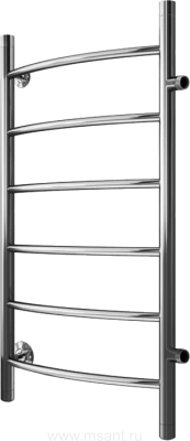 Полотенцесушитель водяной Маргроид Вид 4 04-508050-004 80x50 с боковым подключением