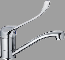 Смеситель для раковины Haiba HB4554-2 для медицинских учреждений