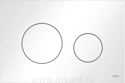 Кнопка смыва TECE Loop 2.0 9240920 белая