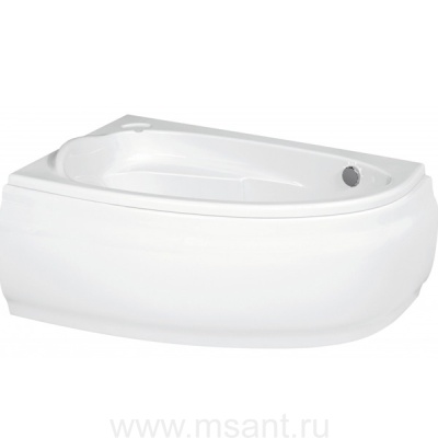 Ванна асимметричная Cersanit JOANNA NEW 140x90 левая белый