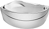 Акриловая ванна 1MarKa Catania 160x110 L