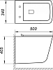 Унитаз подвесной BelBagno Marmi BB052CHR