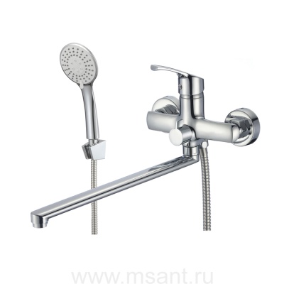 Смеситель для ванны с длинным изливом, Sterm, Milardo, STESB02M10