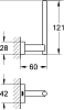 Держатель для запасных рулонов Grohe Essentials Cube 40623001