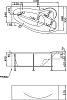 Акриловая ванна Marka One (1MarKa) Gracia 160x95 R