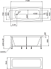 Акриловая ванна Marka One (1MarKa) Viola 150x70