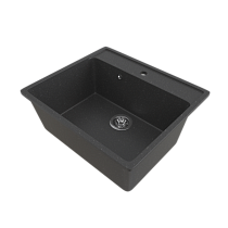 Мойкa MIXLINE ML-GMS21 СТАНДАРТ прямоугольная, черный (308), 565*505*200мм