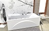 Акриловая ванна Акватек Феникс 170x75, с каркасом, сливом-переливом, без фронтального экрана