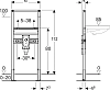 Система инсталляции для раковин Geberit Duofix 111.480.00.1