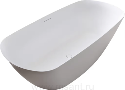 Ванна из искусственного камня Riho Bilo BS6500500000000 165x80